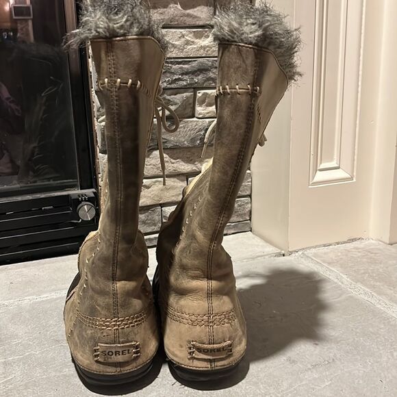 Sorel Cate The Great Curry Biscotti Winter Boot - Picture 8 of 13